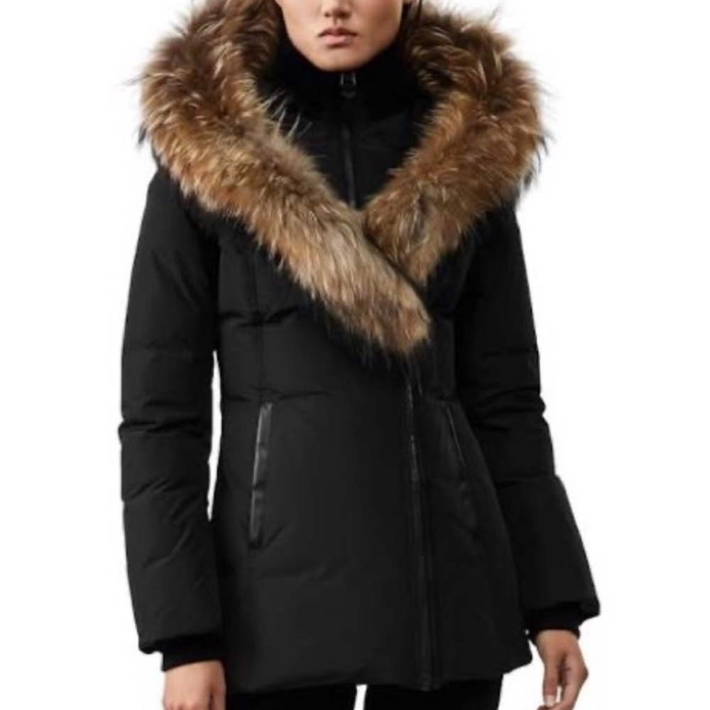 Mackage Adali black parka